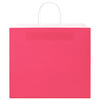 vidaXL Bolsas de papel con asas 50 uds rosa 32x22x28 cm