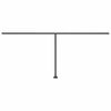 vidaXL Toldo de pie retr&aacute;ctil manual gris antracita 500x300 cm
