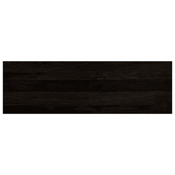 vidaXL Pelda&ntilde;os de escalera 16 uds madera maciza roble marr&oacute;n oscuro