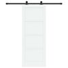 vidaXL Puerta Corredera 78 x 202 cm Madera de ingenier&iacute;a