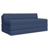vidaXL Sof&aacute; Cama Plegable Azul 120 x 60 x 49 cm Tela