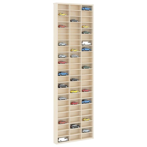 vidaXL Expositor de Pared Beige 30 x 4,5 x 96 cm Madera de ingenier&iacute;a