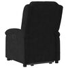 vidaXL Sill&oacute;n de masaje reclinable elevable terciopelo negro