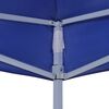 vidaXL Cenador plegable azul 3x3 m