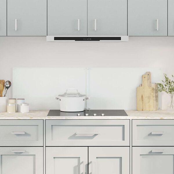 vidaXL Salpicaderos de cocina 2 uds vidrio templado 70x50 cm