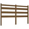 vidaXL Cabecero de cama madera maciza de pino marr&oacute;n miel 206x4x100 cm