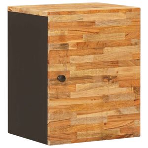 vidaXL Gabinete Colgante de Ba&ntilde;o con puerta Natural 38 x 33 x 48 cm
