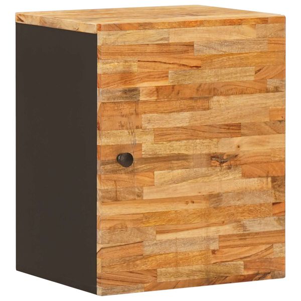 vidaXL Gabinete Colgante de Ba&ntilde;o con puerta Natural 38 x 33 x 48 cm