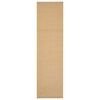 vidaXL Alfombra de sisal natural 80x300 cm
