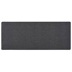 vidaXL Alfombra de pasillo gris antracita 80x200 cm