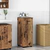 vidaXL Gabinete de Ba&ntilde;o con caj&oacute;n Madera Vieja 30 x 35 x 80 cm