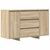 vidaXL Aparador Roble Sonoma 120 x 41 x 75 cm Madera de ingenier&iacute;a