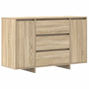vidaXL Aparador Roble Sonoma 120 x 41 x 75 cm Madera de ingenier&iacute;a