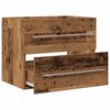 vidaXL Mueble de ba&ntilde;o para lavabo de madera antigua 60x38,5x48 cm