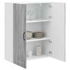 vidaXL Mueble de Cocina Gris Sonoma 80 x 31 x 100 cm