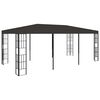 vidaXL Cenador gris antracita 3x6 m