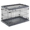 Ferplast Jaula para perros Superior 90 negro 92x58x62,5 cm