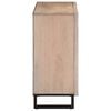 vidaXL Aparador de madera maciza de mango 90x34x75 cm
