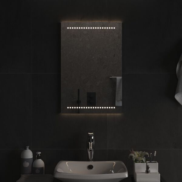 vidaXL Espejo de ba&ntilde;o con LED 40x60 cm