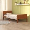 vidaXL Estructura cama sin colchón madera pino marrón miel 90x200 cm