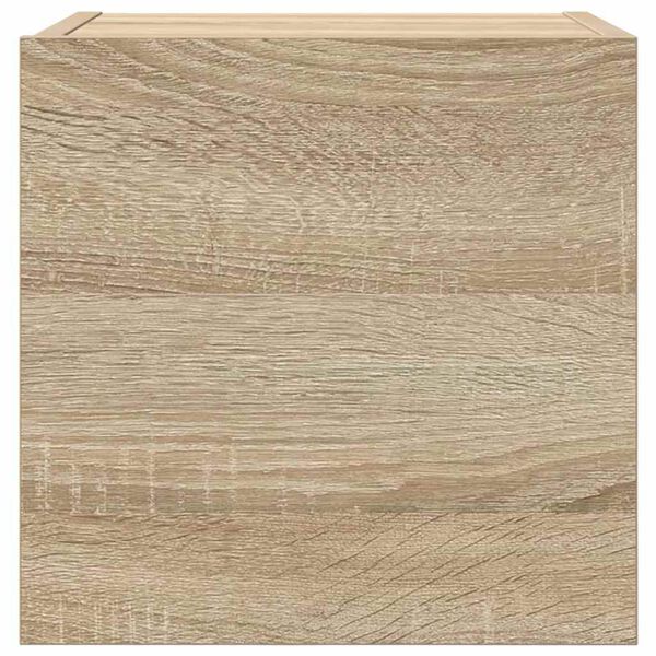 vidaXL Mueble de sal&oacute;n de pared roble Sonoma 30,5x30x30 cm