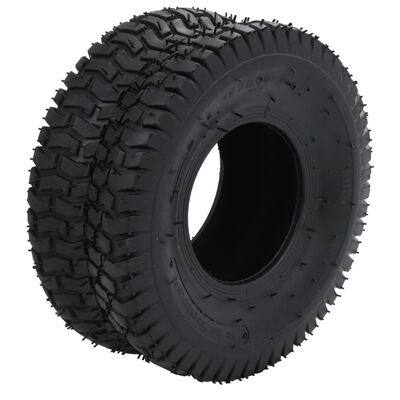 vidaXL Neumáticos para carretilla 2 unidades caucho 15x6.00-6 4PR