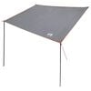 vidaXL Avance de caravana Gris y naranja 240 x 350 cm tafet&aacute;n