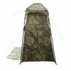 vidaXL Tienda de ducha para 2 personas impermeable camuflaje