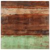 vidaXL Tablero mesa cuadrada madera reciclada maciza 80x80 cm 15-16 mm