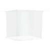 vidaXL Mosquitera colgante 156 malla blanca 220x120x150 cm