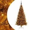 vidaXL &Aacute;rbol de Navidad Dorado 180 cm PET