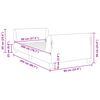 vidaXL Cama para niños con cabecero Crema 80 x 200 cm Tela de Oveja