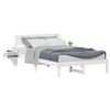 vidaXL Estructura de cama 120 x 190 cm Madera de pino macizo