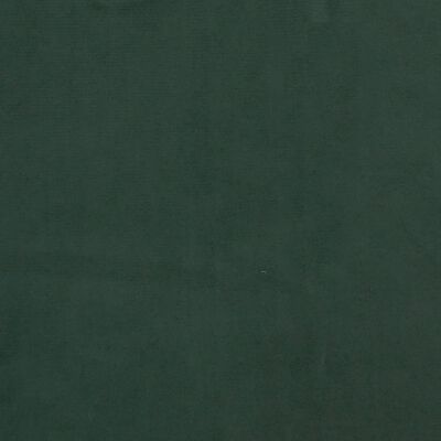 vidaXL Cabecero de terciopelo verde oscuro 90x5x78/88 cm