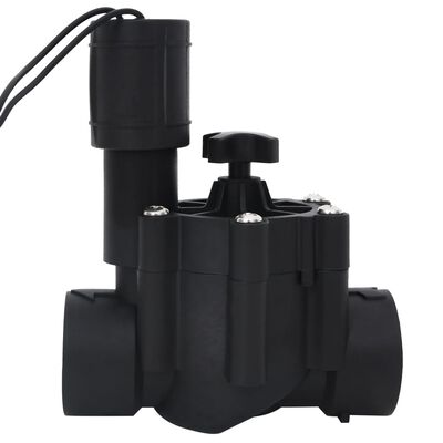 vidaXL Controlador de riego con sensor de humedad y válvula solenoide