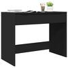 vidaXL Escritorio Negro 100 x 50 x 78 cm Madera contrachapada