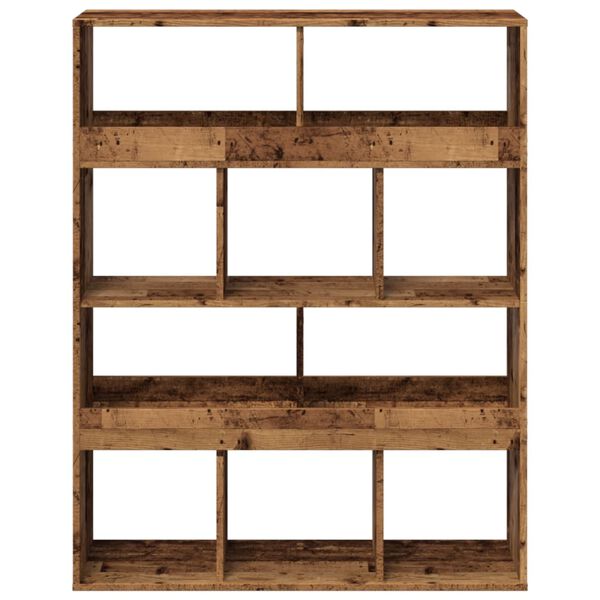 vidaXL Estanter&iacute;a de madera de ingenier&iacute;a envejecida 100x33x125,5 cm