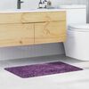 vidaXL Alfombrilla de ba&ntilde;o antideslizante Morado 60 x 90 cm PP