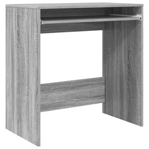 vidaXL Escritorio Gris Sonoma Madera de ingenier&iacute;a 77.5 x 43 x 79 cm