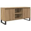 vidaXL Gabinete de TV Roble artesanal 104 x 35 x 50 cm