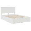 vidaXL Estructura de cama con caj&oacute;n 140 x 200 cm Madera de ingenier&iacute;a