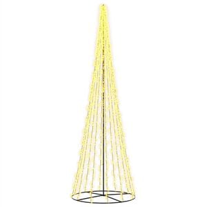 vidaXL &Aacute;rbol de Navidad LED EKENAS 485 cm 3000 LED Blanco C&aacute;lido Acero
