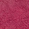 vidaXL Conjunto de alfombrillas de ba&ntilde;o de tela 2 piezas fucsia