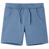 Pantalones cortos infantiles con cord&oacute;n azul oscuro 140