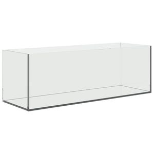 vidaXL Acuario con almacenamiento Transparente 60 x 20 x 20 cm Cristal