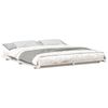 vidaXL Estructura de cama 200 x 200 cm Madera de pino macizo