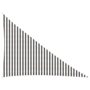 vidaXL Toldo Vela Gris claro y blanco. 3 x 4 x 5 m HDPE