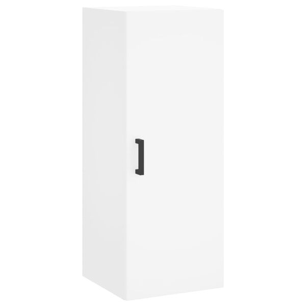 vidaXL Armario de pared blanco 34,5x34x90 cm