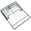 vidaXL Trampa para p&aacute;jaros Verde 50 x 60 x 1,9 cm Polietileno