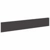vidaXL Borde de C&eacute;sped 20 uds. 100 x 18 cm Acero Negro